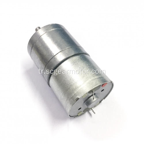 3 v 6 v 25GM310 dc dişli motor yüksek tork